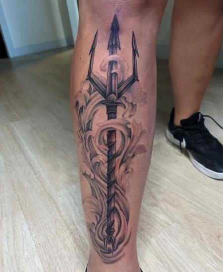 Tattoos - Marcus Judd Trident - 144647